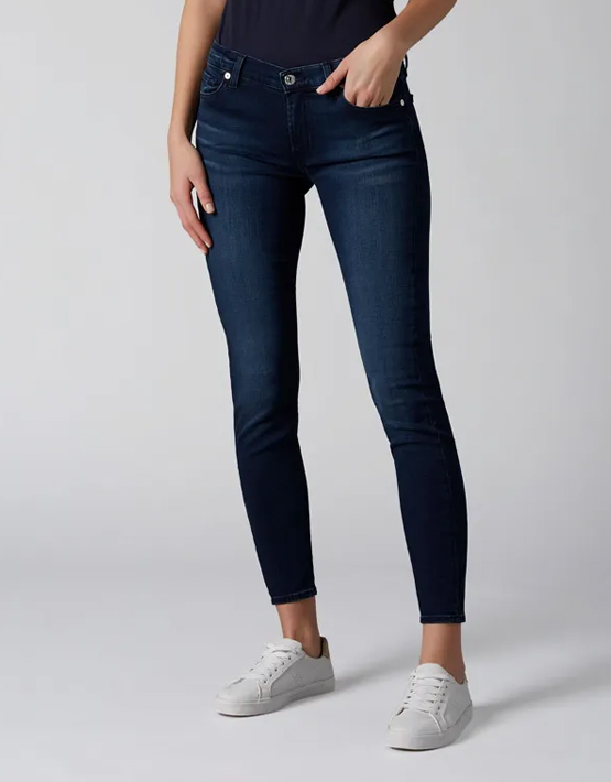 7 for all mankind the skinny crop