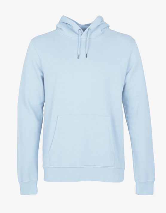 polar hoodie blue