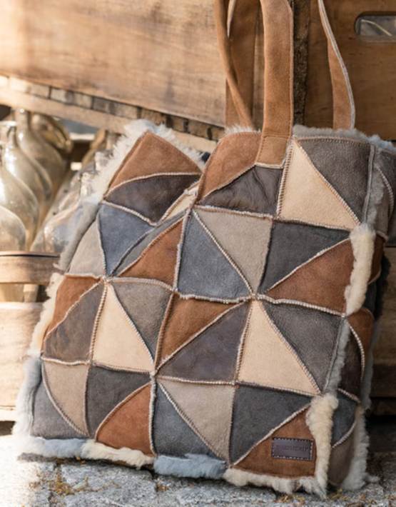 FACADE PATTERN☆SHEPHERD BAG Vintage Shepherd Bag_black - FACADE PATTERN